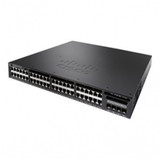Cisco思科WS-C3650-48PS-E 48千兆电口+4SFP光口 POE三层核心交换机